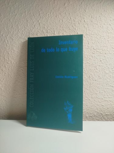 Portada del libro de Inventario de todo lo que huye