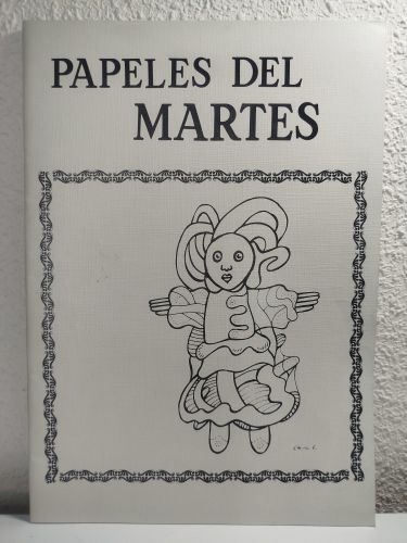 Portada del libro de Papeles del martes, Revista de poesía Nº0