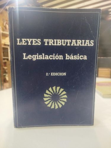 Portada del libro de Leyes tributarias. Legislación básica