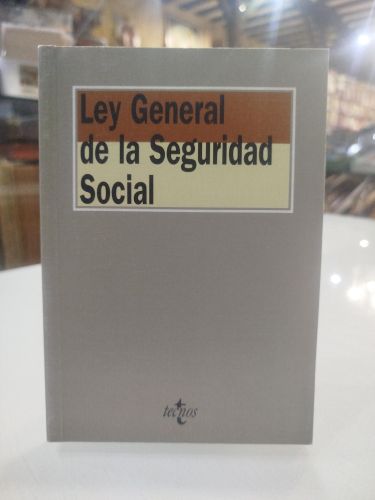 Portada del libro de Ley general de la seguridad social