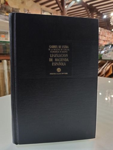 Portada del libro de Legislación de hacienda española