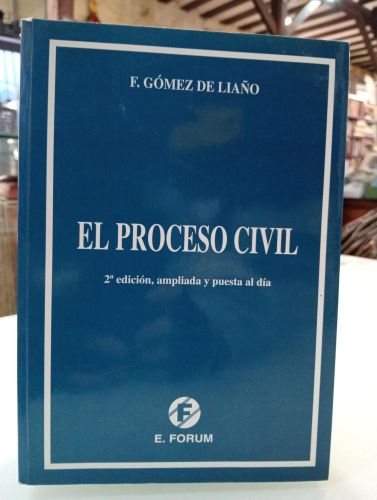 Portada del libro de El proceso civil
