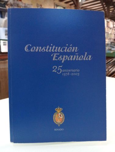 Portada del libro de Constitución española 1978, 25 aniversario