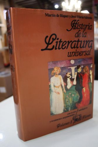 Portada del libro de Historia de la Literatura Universal, 8.- La entrada en el siglo XX.