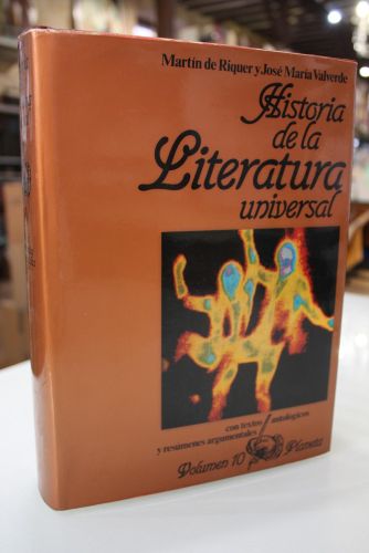 Portada del libro de Historia de la Literatura Universal, 10.- De las vanguardias a nuestros días, II.