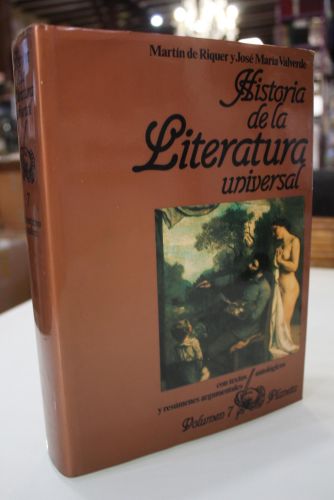 Portada del libro de Historia de la Literatura Universal, 7.- Romanticismo y realismo