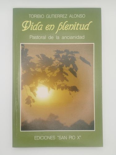 Portada del libro de Vida en plenitud. Pastoral de la ancianidad