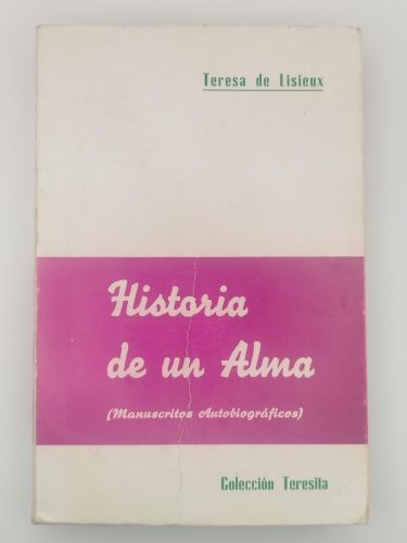 Portada del libro de Historia de un alma