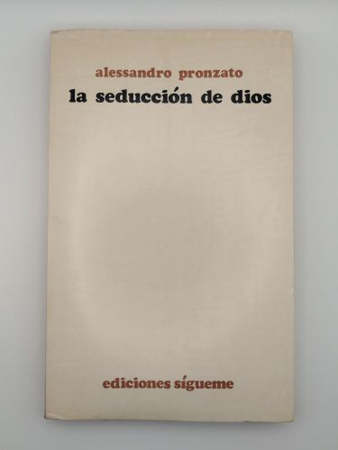Portada del libro de La seducción de Dios