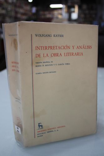 Portada del libro de Interpretación y análisis de la obra literaria.