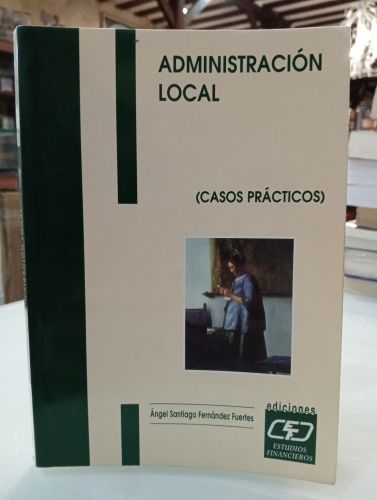 Portada del libro de Administración local. Casos prácticos