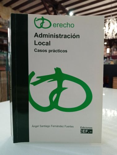 Portada del libro de Administración local. Casos prácticos