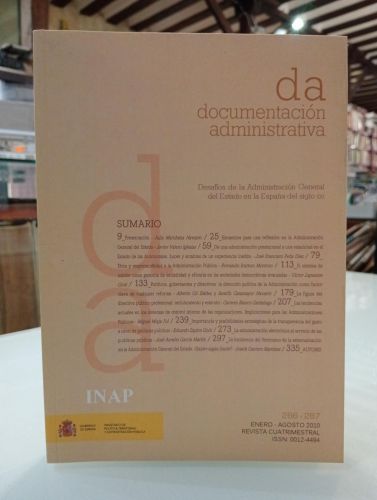 Portada del libro de Revista Documentación Administrativa, Nº286-287