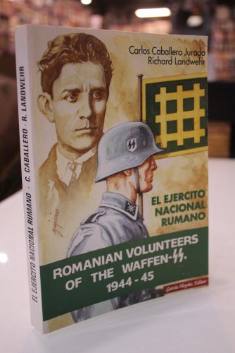 Portada del libro de El ejército nacional rumano. Voluntarios rumanos en las Waffen SS, 1944-1945.