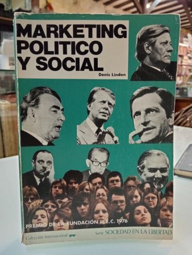 Portada del libro de Marketing político y social