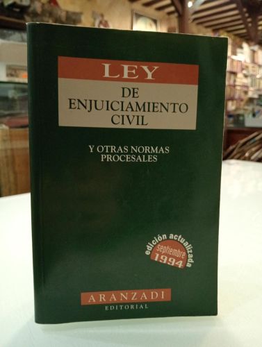 Portada del libro de Ley de enjuiciamiento civil y otras normas procesales