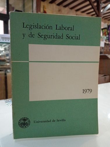 Portada del libro de Legislación laboral y de seguridad social