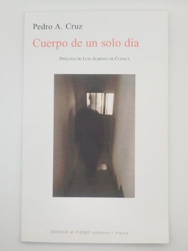 Portada del libro de Cuerpo de un solo día