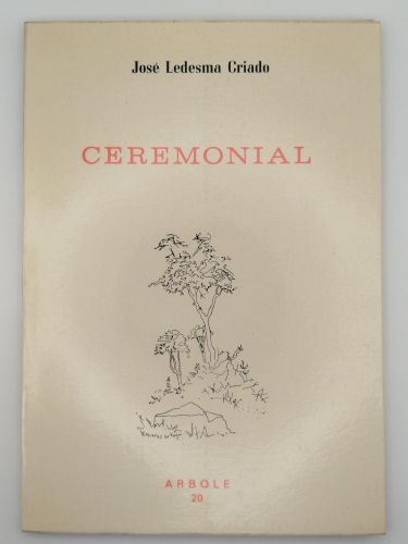 Portada del libro de Ceremonial