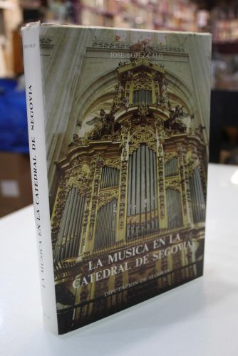 Portada del libro de La música en la Catedral de Segovia. Vol. II. Catálogo del archivo de música (II)