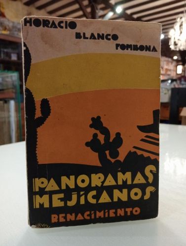 Portada del libro de Panoramas mejicanos