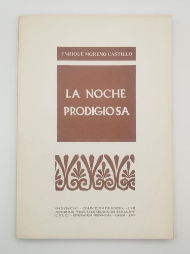 Portada del libro de La noche prodigiosa