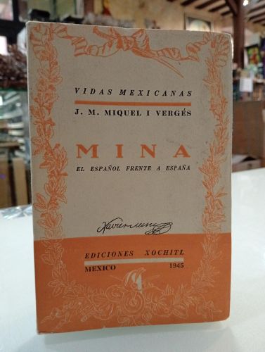 Portada del libro de Mina. El español frente a España