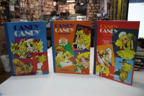 Portada del libro de Candy Candy Corazón.- Tres tomos.