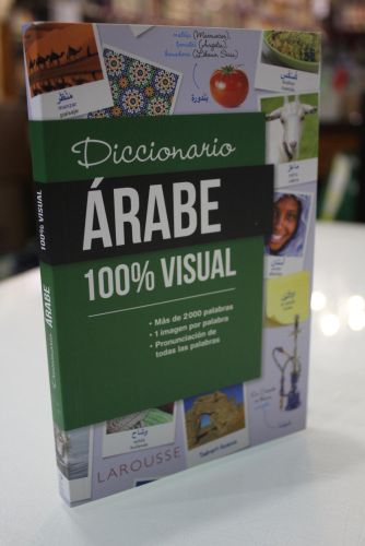 Portada del libro de Diccionario de árabe 100% Visual