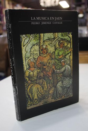 Portada del libro de La música en Jaén.