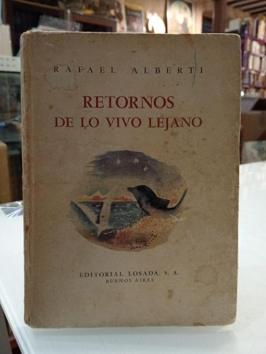 Portada del libro de Retornos de lo vivo lejano