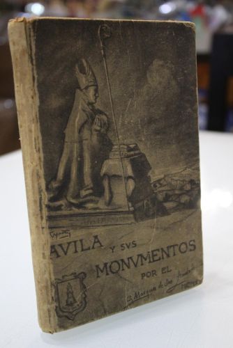 Portada del libro de Guía descriptiva de Ávila y sus monumentos.