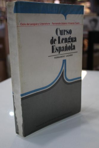 Portada del libro de Curso de lengua española.