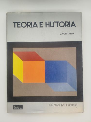 Portada del libro de Teoría e historia