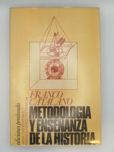 Portada del libro de Metodología y enseñanza de la historia