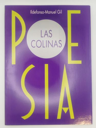 Portada del libro de Las colinas. Poesía