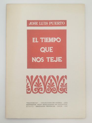 Portada del libro de El tiempo que nos teje
