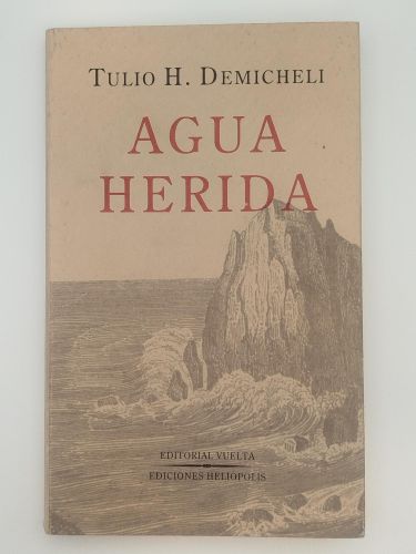 Portada del libro de Agua herida