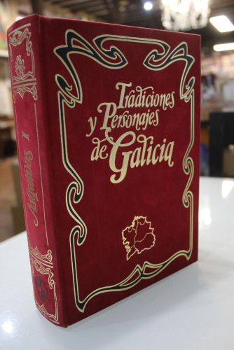 Portada del libro de Tradiciones y personajes de Galicia. Tomo IV. Arquivos I.