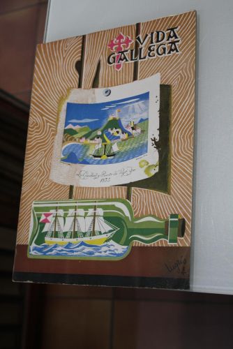 Portada del libro de Vida Gallega. Segunda época. Núm. 675. Noviembre 1955.