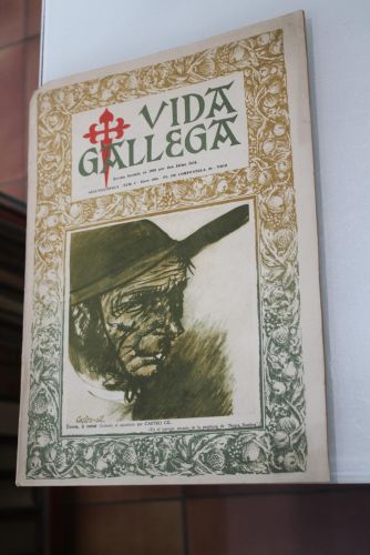 Portada del libro de Vida Gallega. Segunda época. Núm. 698. Enero 1955.