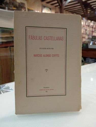 Portada del libro de Fábulas castellanas [Dedicado]