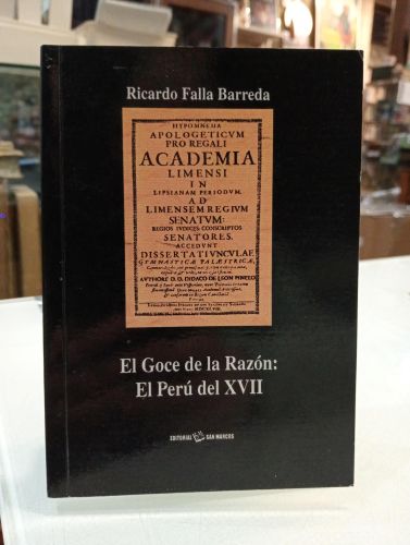 Portada del libro de El Goce de la razón: El Perú del XVII [Dedicado]