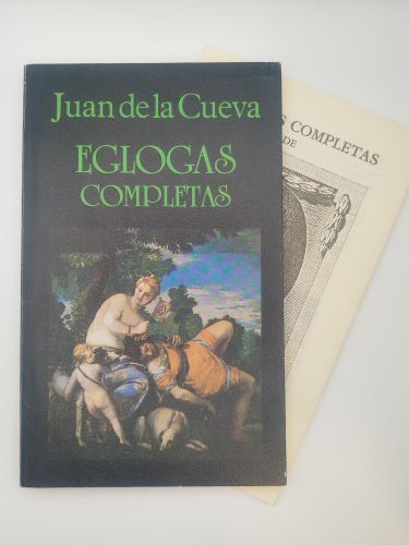 Portada del libro de Eglogas completas