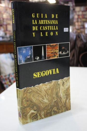 Portada del libro de Guía de la artesanía de Castilla y León. Segovia.