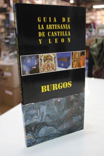 Portada del libro de Guía de la artesanía de Castilla y León. Burgos.