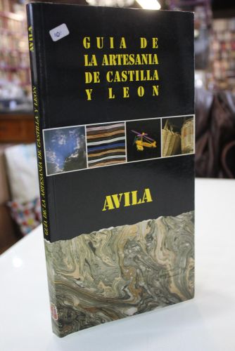 Portada del libro de Guía de la artesanía de Castilla y León. Ávila.