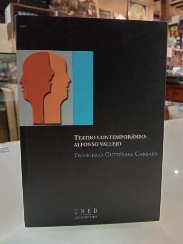 Portada del libro de Teatro contemporáneo: Alfonso Vallejo [Dedicado]