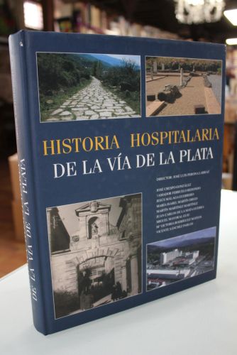 Portada del libro de Historia hospitalaria de la Vía de la Plata