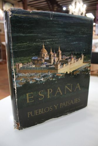 Portada del libro de España. Pueblos y paisajes.